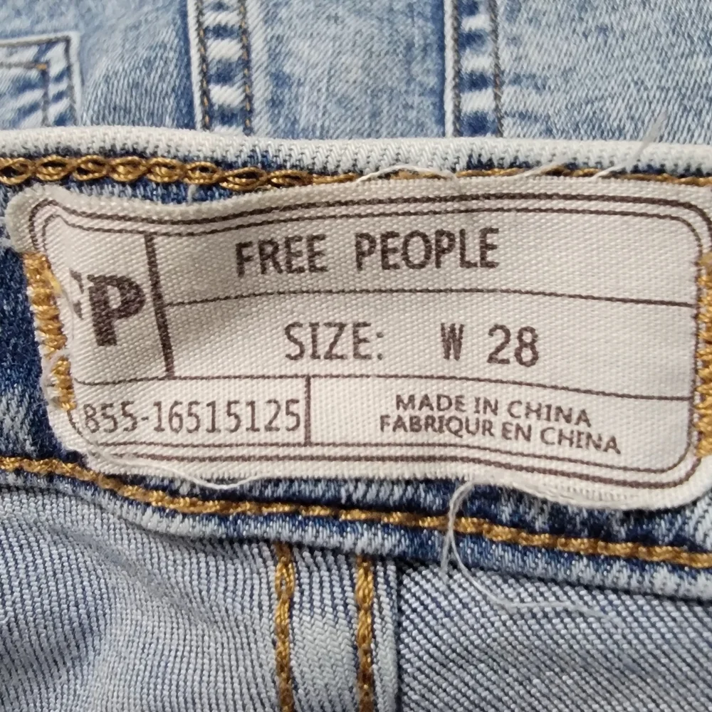 Free People Great Heights Freyed Hem Distressed Skinny Jeans - Picture 9 of 13
